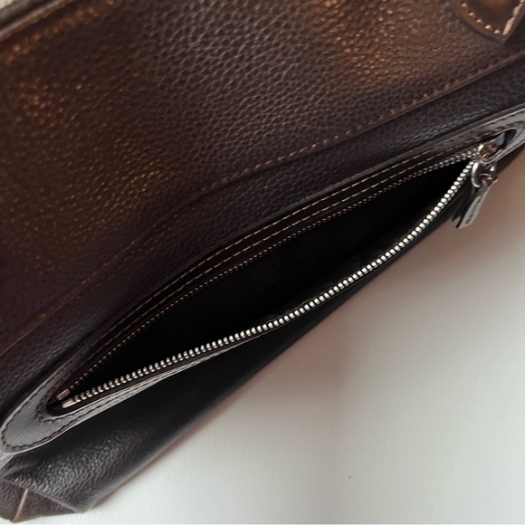 Longchamp Le Foulonné Shoulder Bag in Mocha Brown - Picture 6 of 14